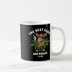 Stoned Easter Bunny With Joint Easter Day 3 Coffee Mug