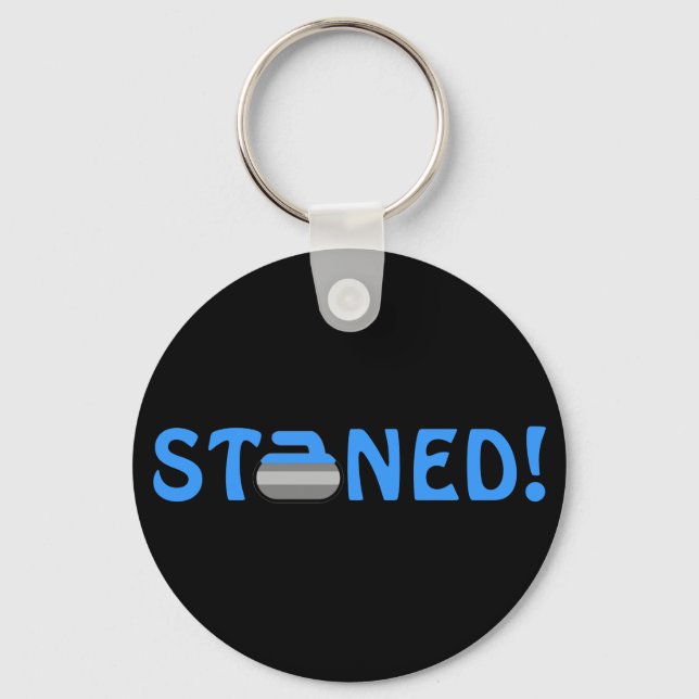 Stoned! Key Ring (Front)