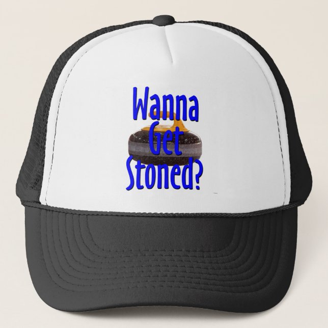 stoned trucker hat (Front)