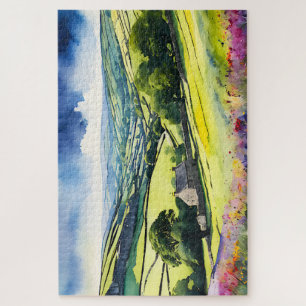“Stonedale” Wide Landscape Yorkshire Dales Scene Jigsaw Puzzle