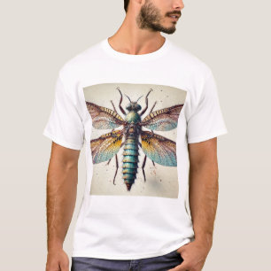 Stonefly dorsal view in watercolor and ink 200824I T-Shirt