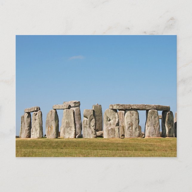 Stonehenge # 2   postcard (Front)