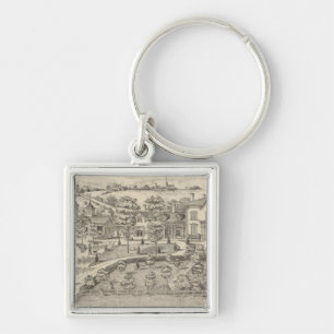 Stonehenge a residence and stock farm key ring
