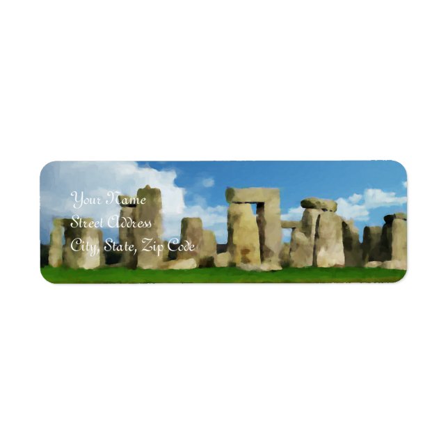 Stonehenge Address Label Return Address Label (Front)