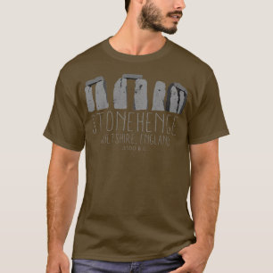 Stonehenge Ancient Britain Archaeology History Des T-Shirt