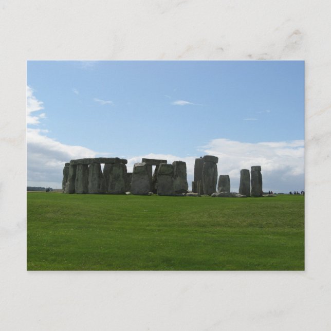 Stonehenge – Ancient Monument Landscape Photograph Postcard (Front)