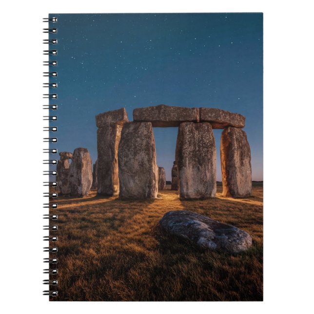Stonehenge at Twilight Notebook (Front)