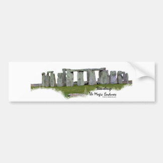 Stonehenge Bumper Sticker