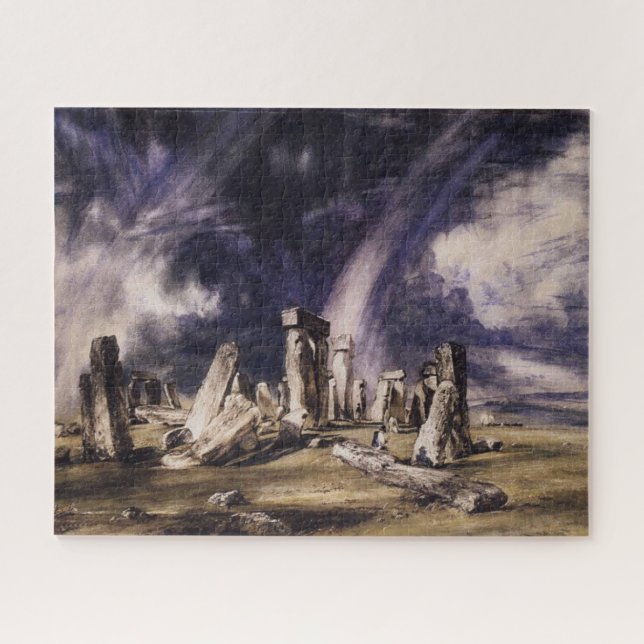 Stonehenge (by John Constable) Jigsaw Puzzle (Horizontal)