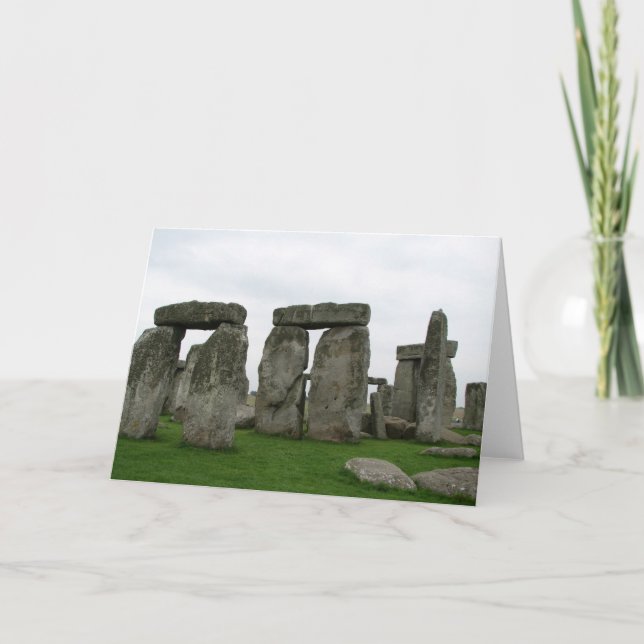 Stonehenge Card (Front)