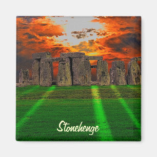 Stonehenge Celtic Standing Stones in Britain Magnet