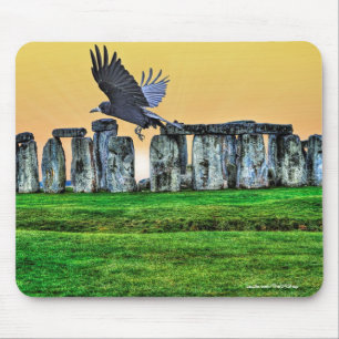 Stonehenge Celtic Standing Stones in Britain Mouse Pad