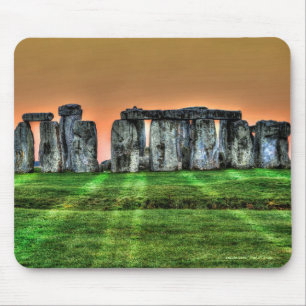 Stonehenge Celtic Standing Stones in Britain Mouse Pad