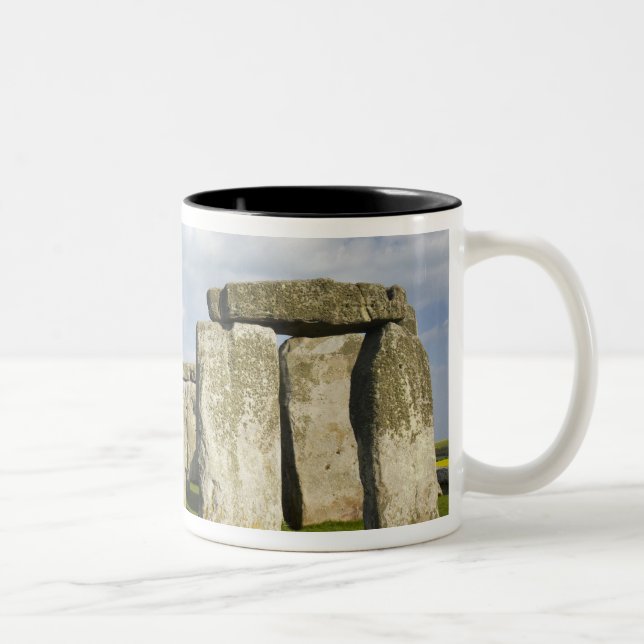 Stonehenge (circa 2500 BC), UNESCO World 3 Two-Tone Coffee Mug (Right)