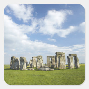 Stonehenge (circa 2500 BC), UNESCO World Square Sticker