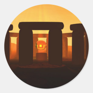 Stonehenge Classic Round Sticker