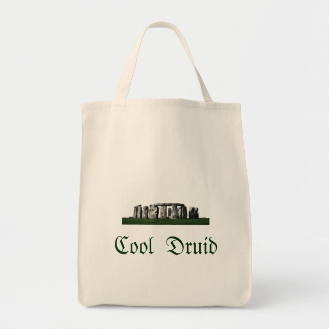 Stonehenge - Cool Druid Tote Bag (Front)