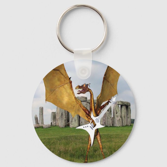 Stonehenge Dragon Key Ring (Front)