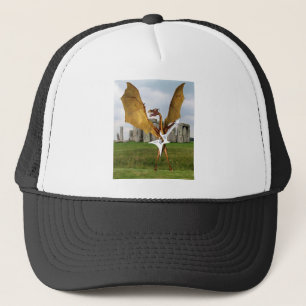 Stonehenge Dragon Trucker Hat