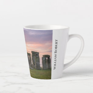 Stonehenge England Ancient Stone Circle Latte Mug