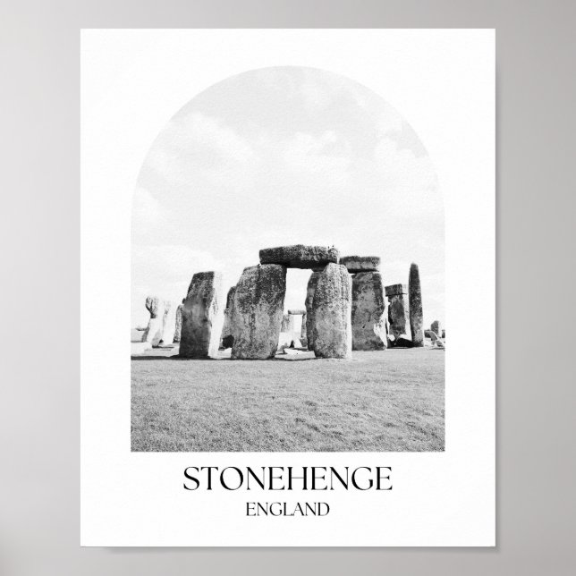 Stonehenge England Arch Photo Print (Front)