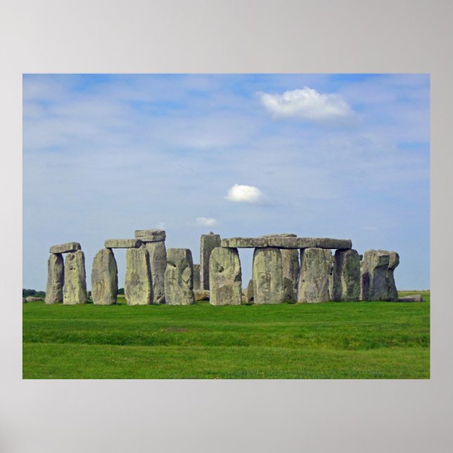 Stonehenge, England Poster (Front)