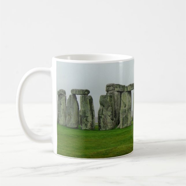 StoneHenge England Ruins Coffee Travel Mug (Left)