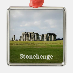 Stonehenge England Souvenir Metal Ornament