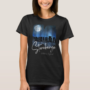 Stonehenge England Souvenir Stonehenge At Night T-Shirt