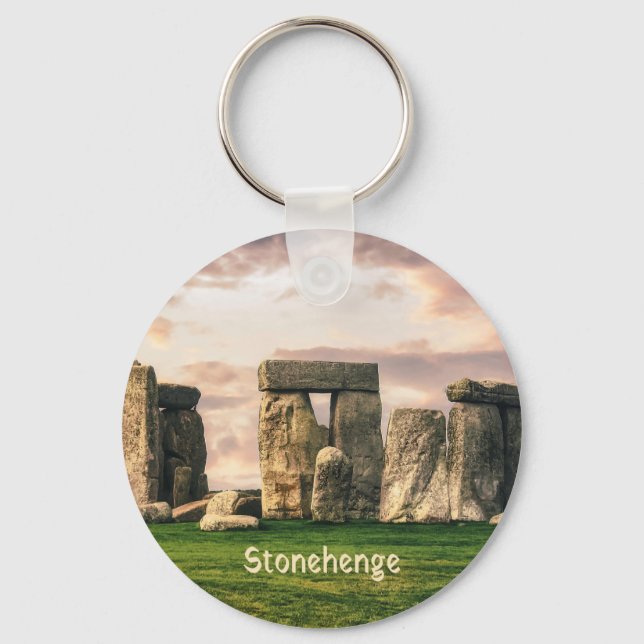 Stonehenge England UK Key Ring (Front)