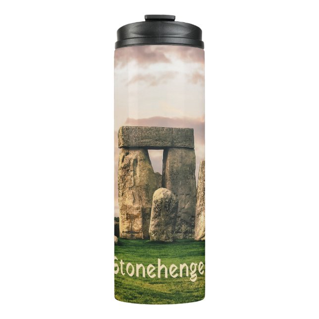 Stonehenge England UK Thermal Tumbler (Front)