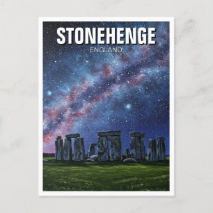 Stonehenge England United Kingdom Travel Postcard