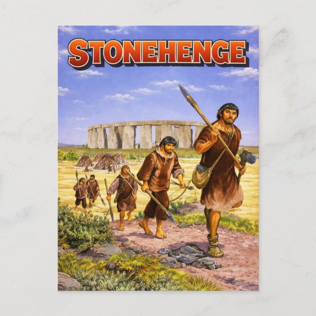 Stonehenge england Wiltshire World Heritage Site Postcard (Front)