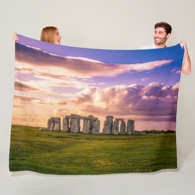 STONEHENGE FLEECE BLANKET (In Situ)