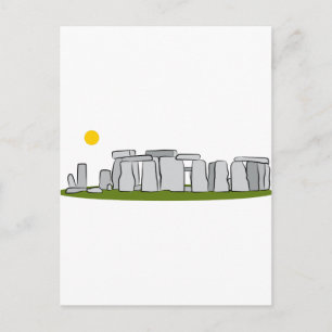 Stonehenge Landmark Postcard