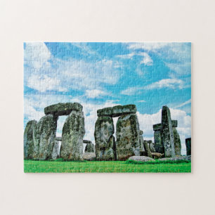 Stonehenge Landmark Wiltshire England Photo Jigsaw Puzzle