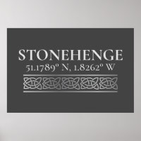 Stonehenge Latitude Longitude Dark