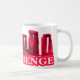 Stonehenge Magenta transp The MUSEUM Zazzle Gifts Coffee Mug