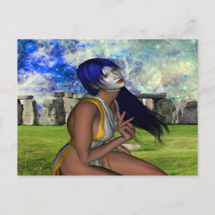 Stonehenge Meditation Postcard