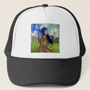 Stonehenge Meditation Trucker Hat