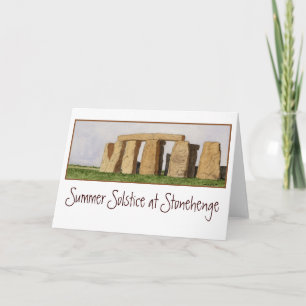 Stonehenge Note Card. Card