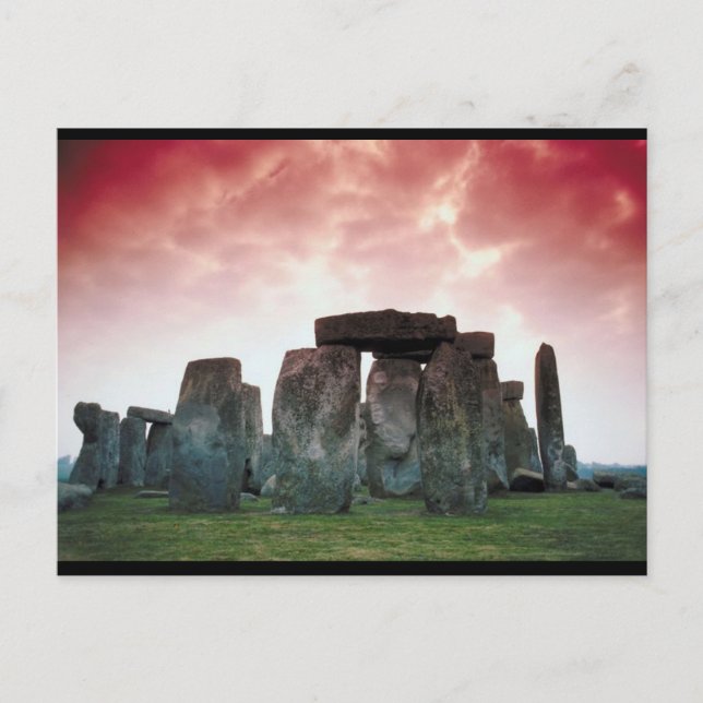 Stonehenge Postcard (Front)