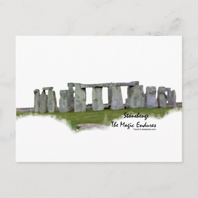 Stonehenge Postcard (Front)