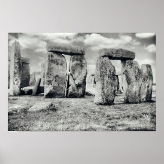 Stonehenge Prehistoric Monument Ancient Poster