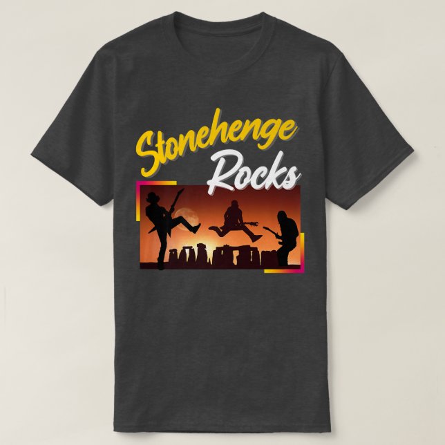 Stonehenge Rocks Stonehenge Souvenir - Stonehenge  T-Shirt (Design Front)