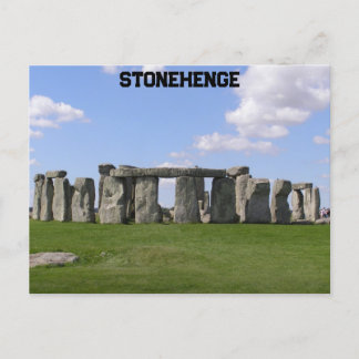 Stonehenge, Salisbury Plain, England Postcard