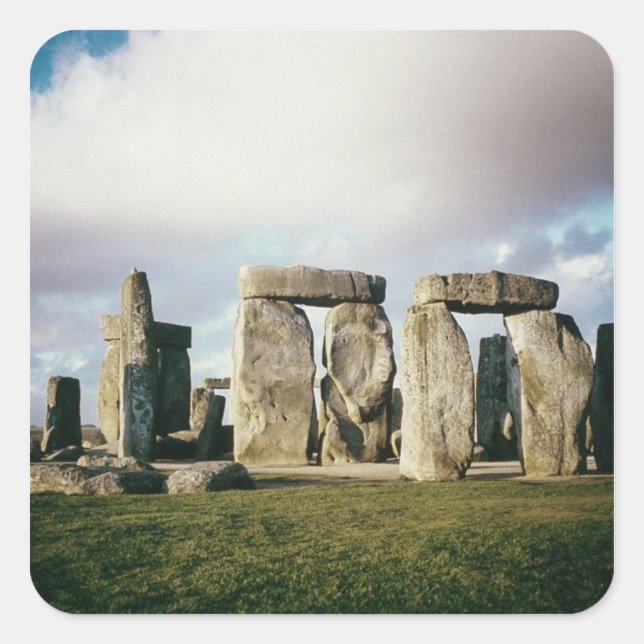 Stonehenge Square Sticker (Front)