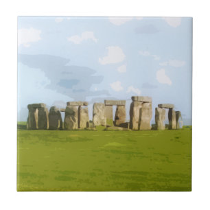 Stonehenge Stone Circle Monument Tile