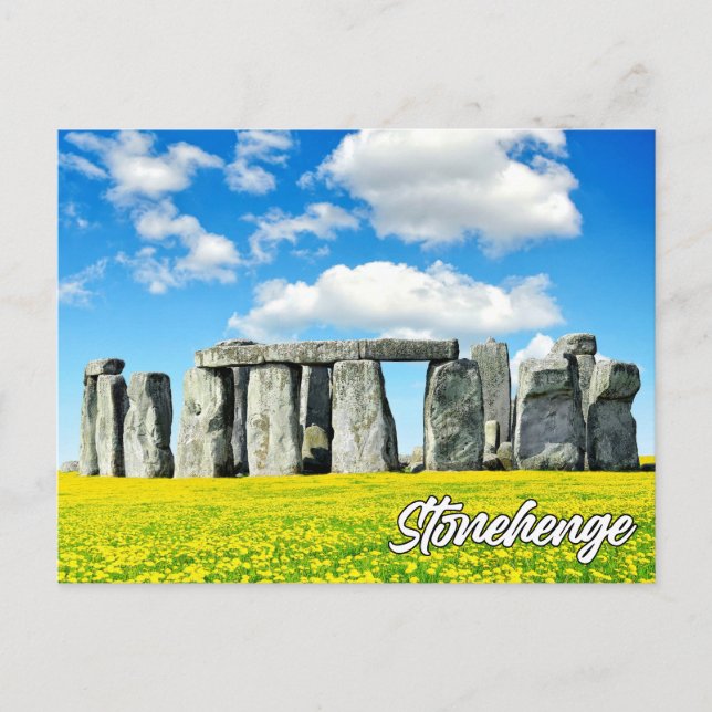 Stonehenge, Wiltshire, England Holiday Postcard (Front)