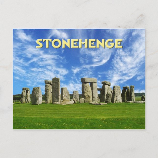 Stonehenge, Wiltshire, England Postcard (Front)
